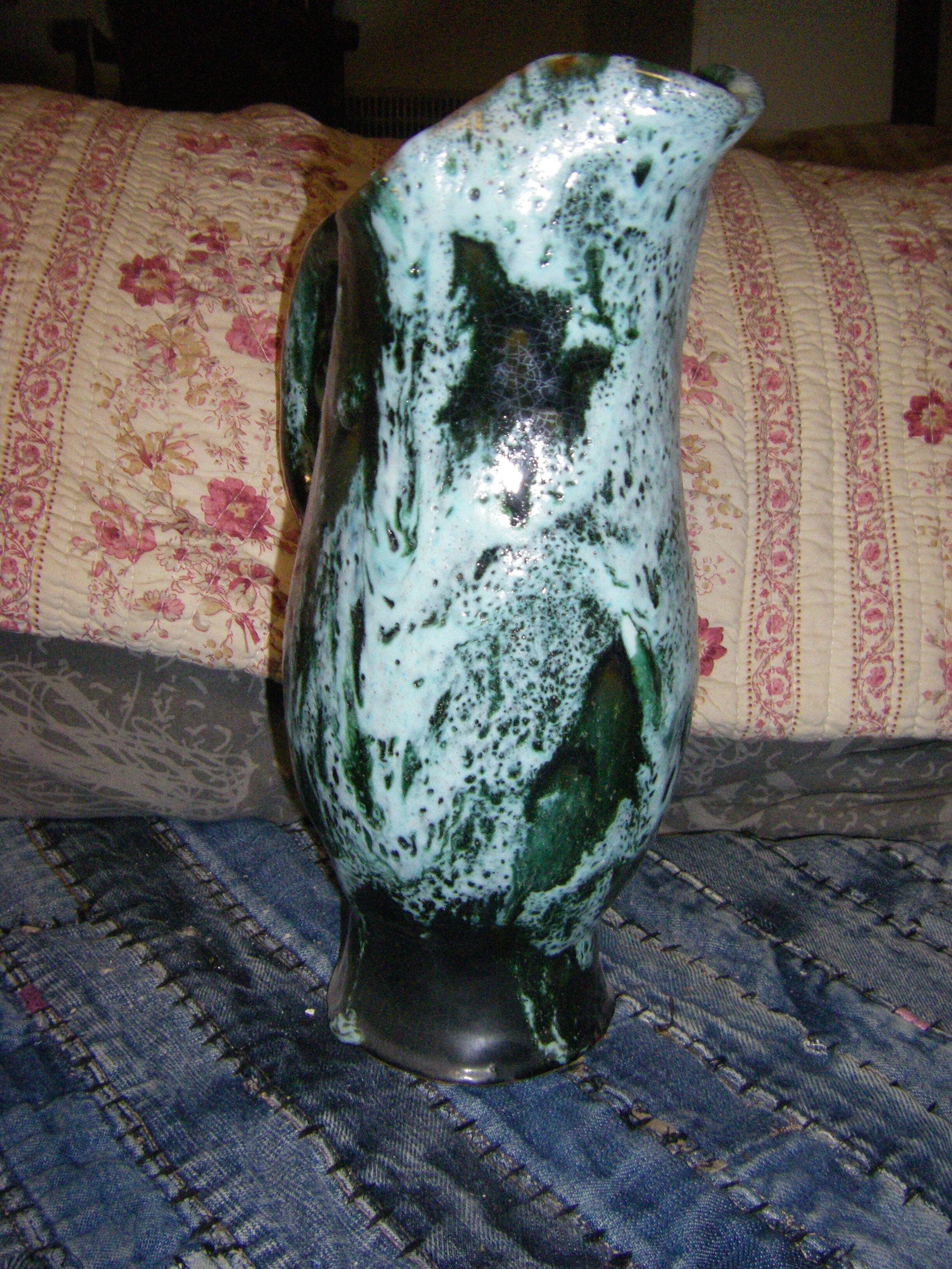 Vintage ceramic pitcher