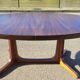 Vintage Baumann Scandinavian oval table - 1960s