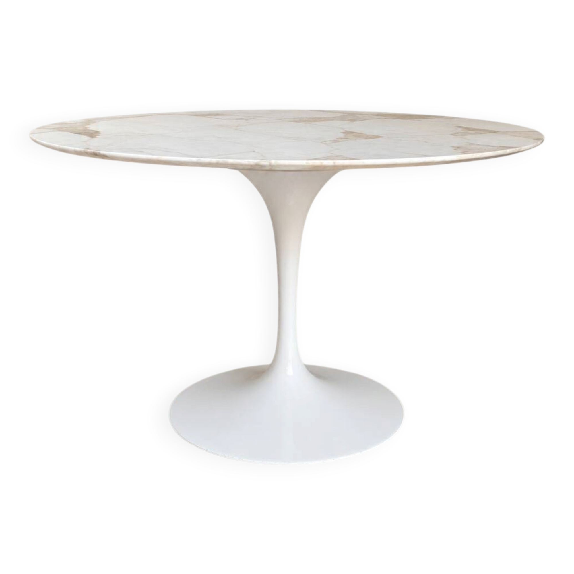 Table à manger Tulip Knoll International – Marbre – Ø 137 cm