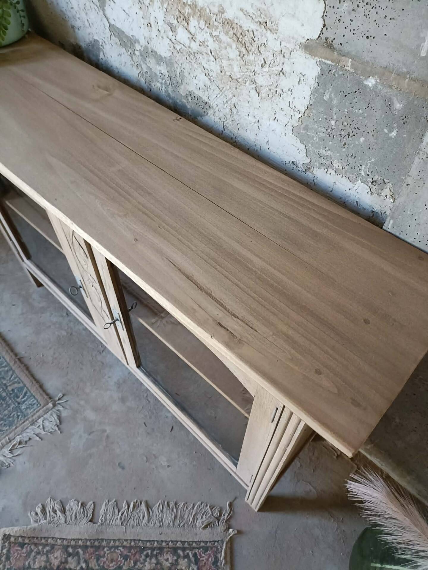 Buffet vitrine 
