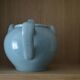 Elephant turquoise blue teapot (large model)