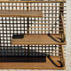 Vintage Rattan and Bamboo Wall Shelf – 1960s/70s
