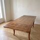 Extendable dining table in Louis XV style made of wood.