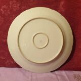 Three pretty round dishes including a hollow white and gold porcelain PLV France