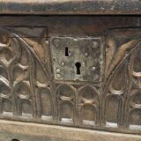Old gothic style chest