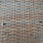 Rattan and wicker chest of drawers