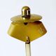 Lampe de table en laiton par Onbekende