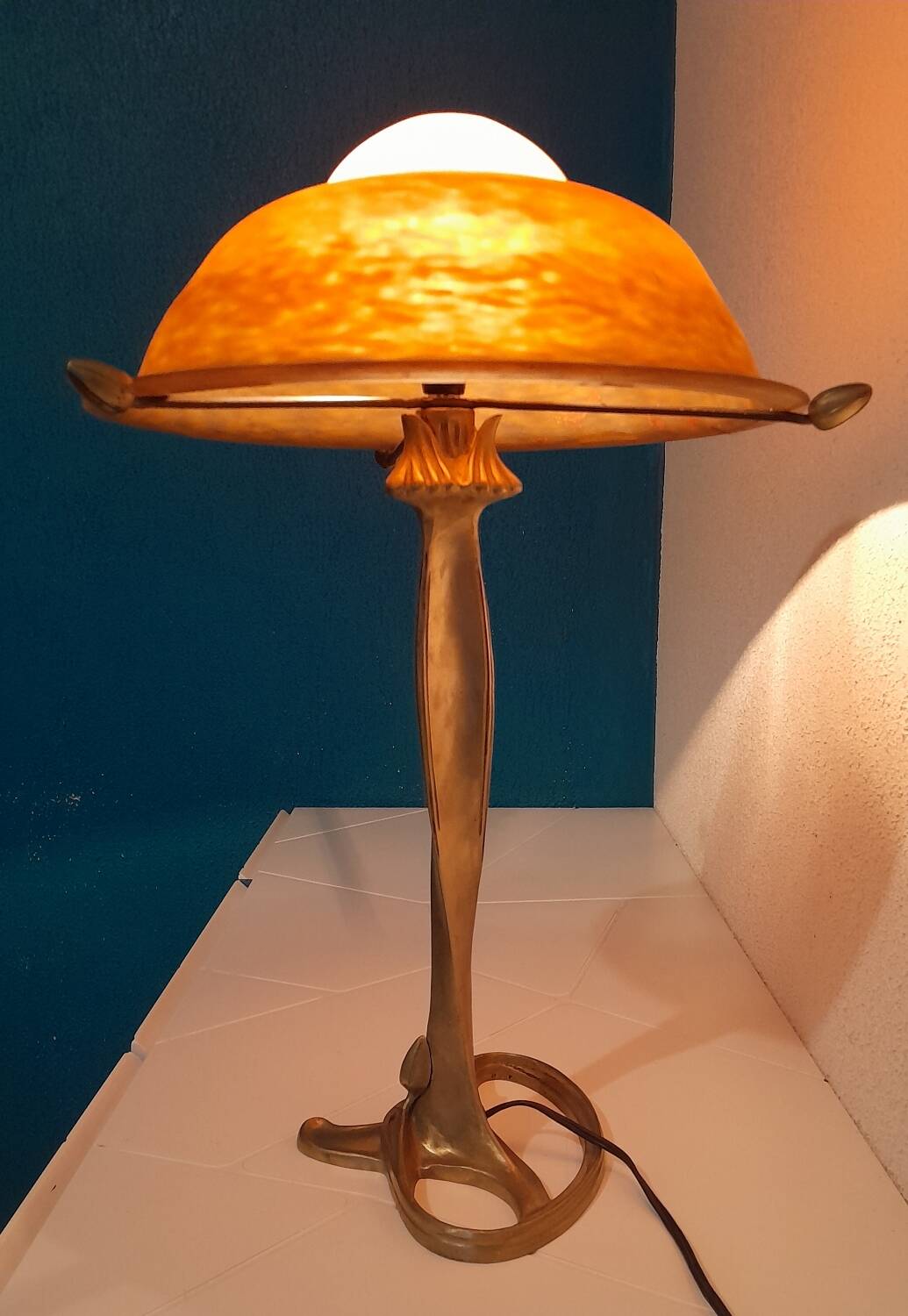 Muller Brother Lunéville Lamp 1930