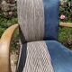 Fully restored bridge armchair