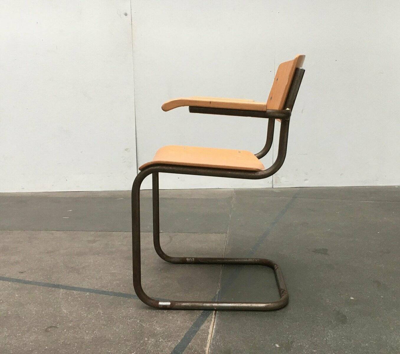 S43F cantilever chair Mid-Century by Mart Stam for Thonet, Germany, 1960s