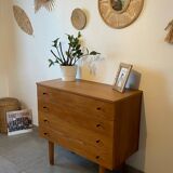 Vintage oak chest of drawers