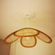 Suspension toile et bambou