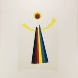 1970s Man Ray Limited Edition Lithograph.