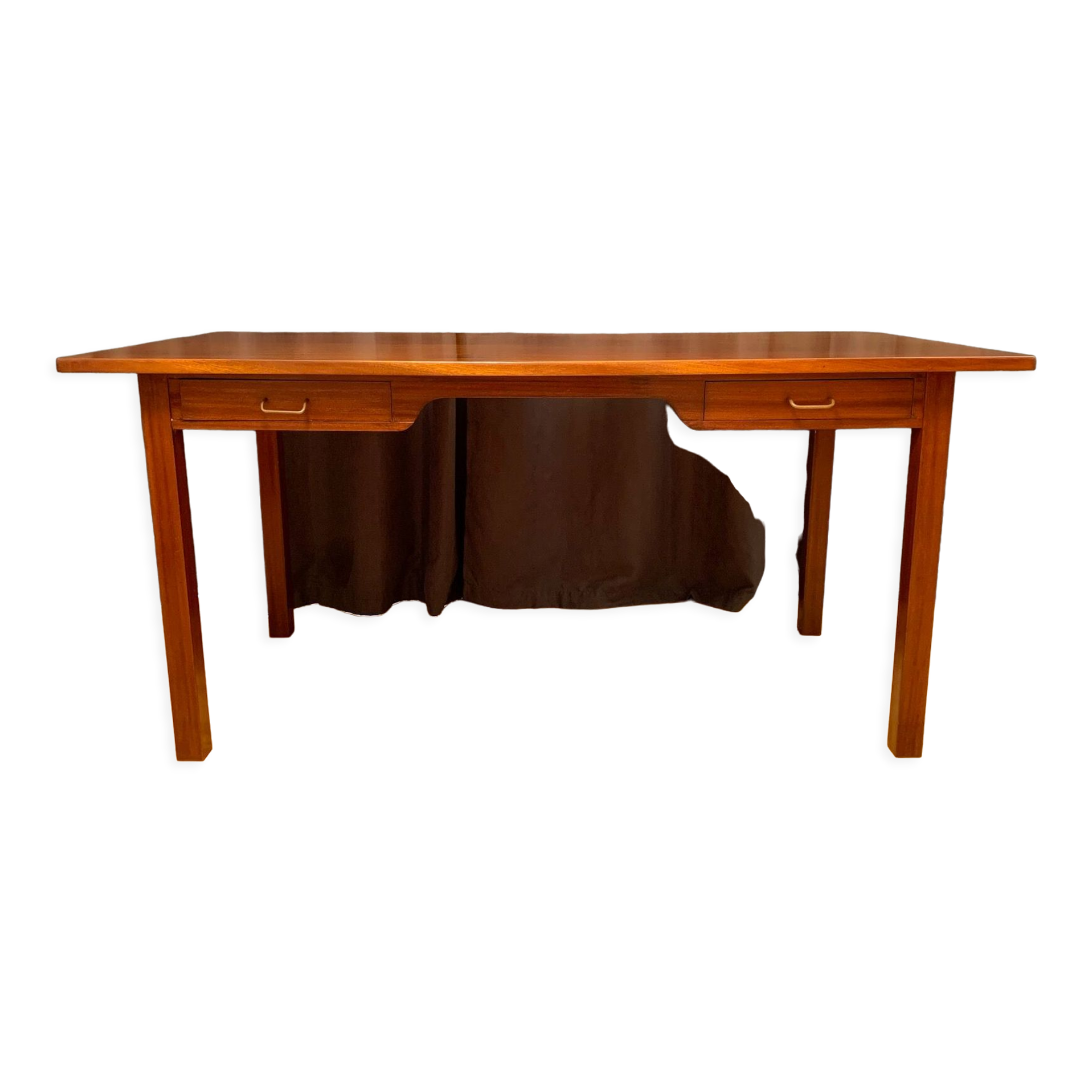 Frits Henningsen style desk from Denmark in the 1950s.