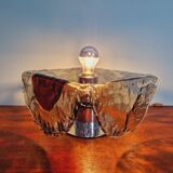 Mazzega Murano glass ceiling light, Italian design, 1960s