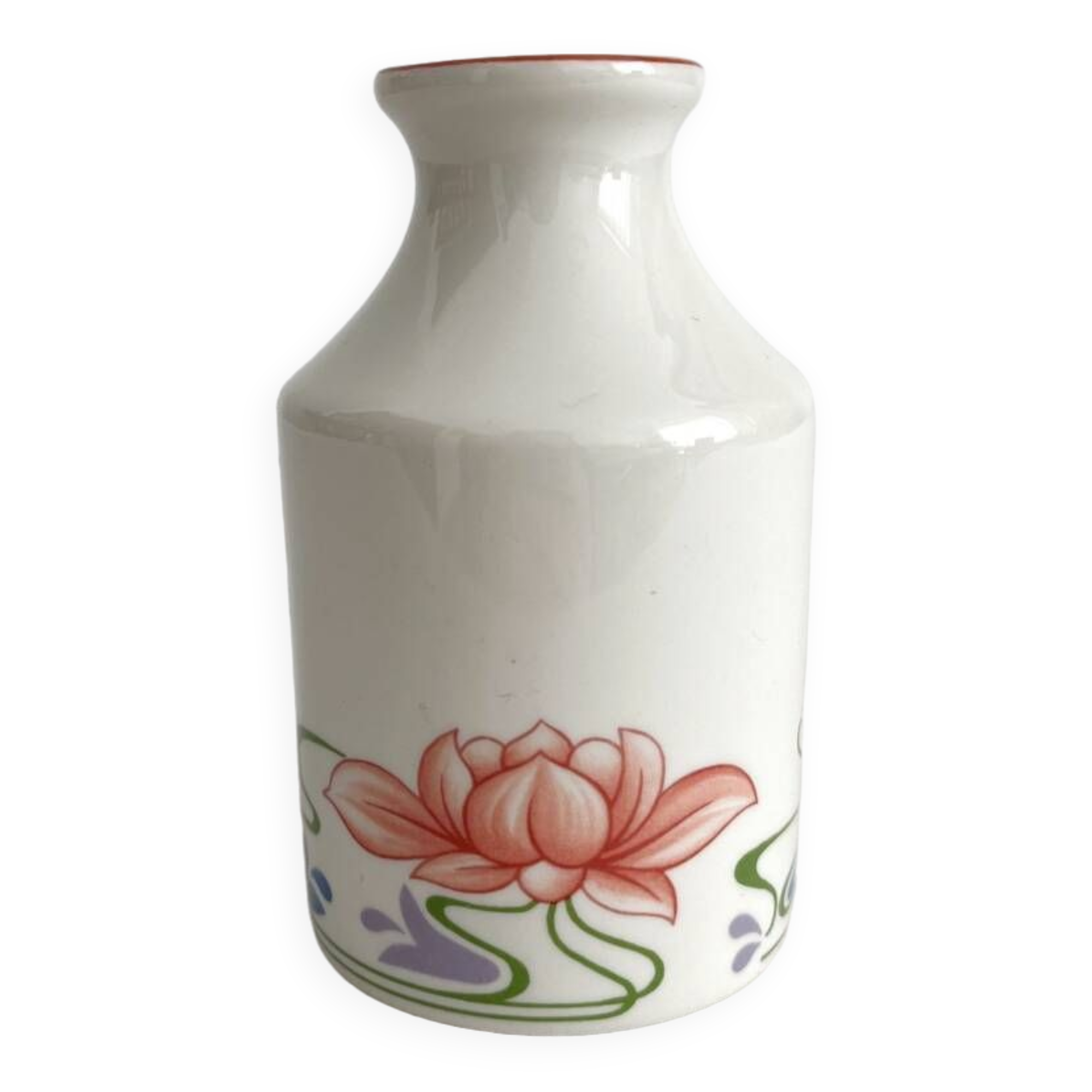 Villeroy & Boch "Florida" porcelain vase in vitro