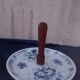 Cake tray in Quimper keraluc earthenware diam 27 cm