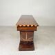 Art Deco style console table in wood marquetry