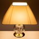 Crystal Ball Table lamp Hollywood Regency Germany 1970s