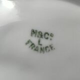 Oyster plate 19th century porcelain Haviland & Co Limoges France