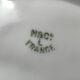 Oyster plate 19th century porcelain Haviland & Co Limoges France