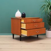 Teak chest of drawers, Danish design, 1960s, production: Denmark
