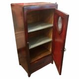 OLD WOODEN ICE CREAM CABINET