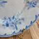 Assiette ancienne Gien Liserons – Décor oiseaux et fleurs bleu