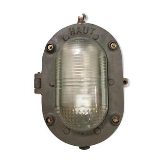 Old industrial wall light
