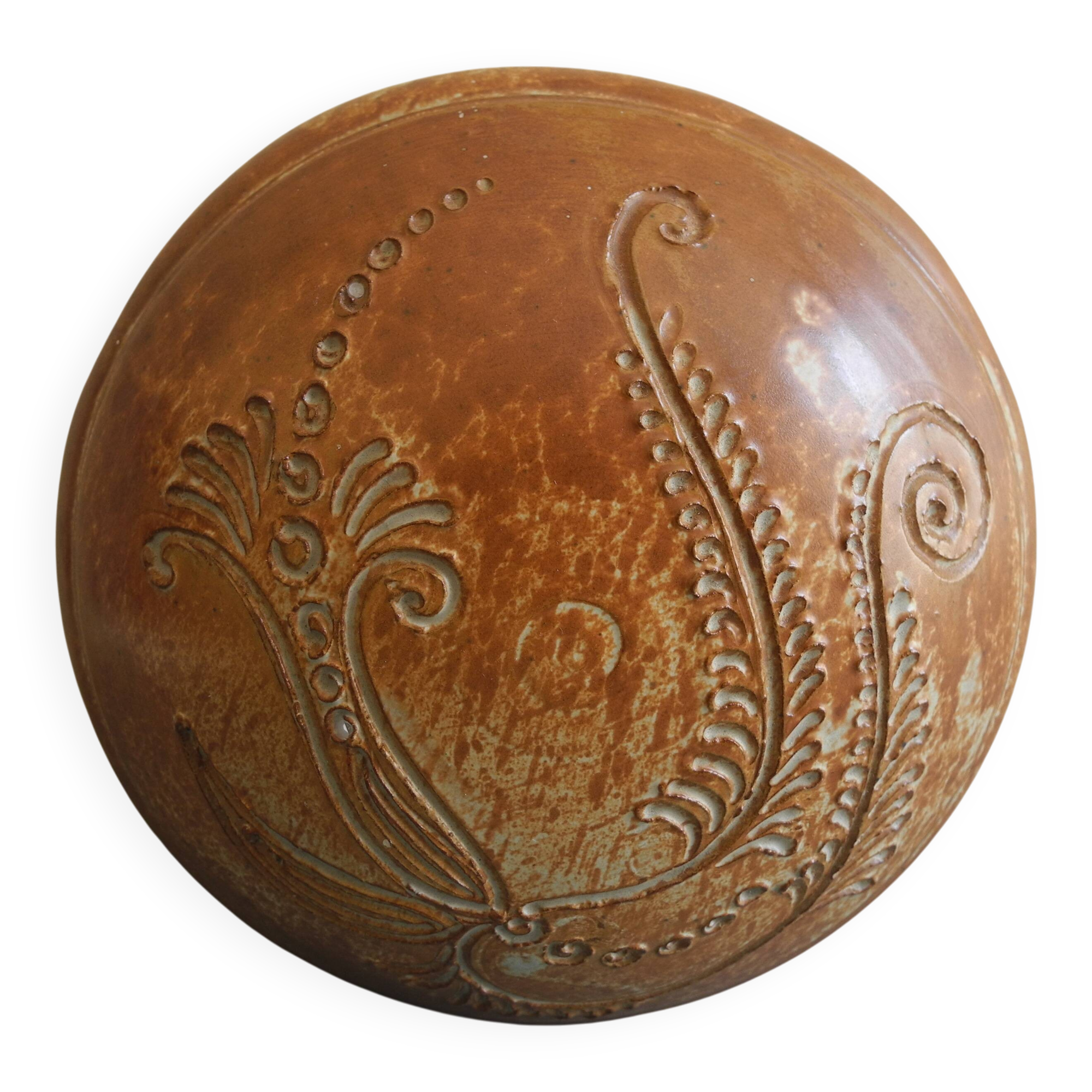 ancienne bouquetière murale pièce unique vintage ceramic wall vase