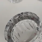 3 large long drink glasses in Baccarat crystal, Piccadilly model.