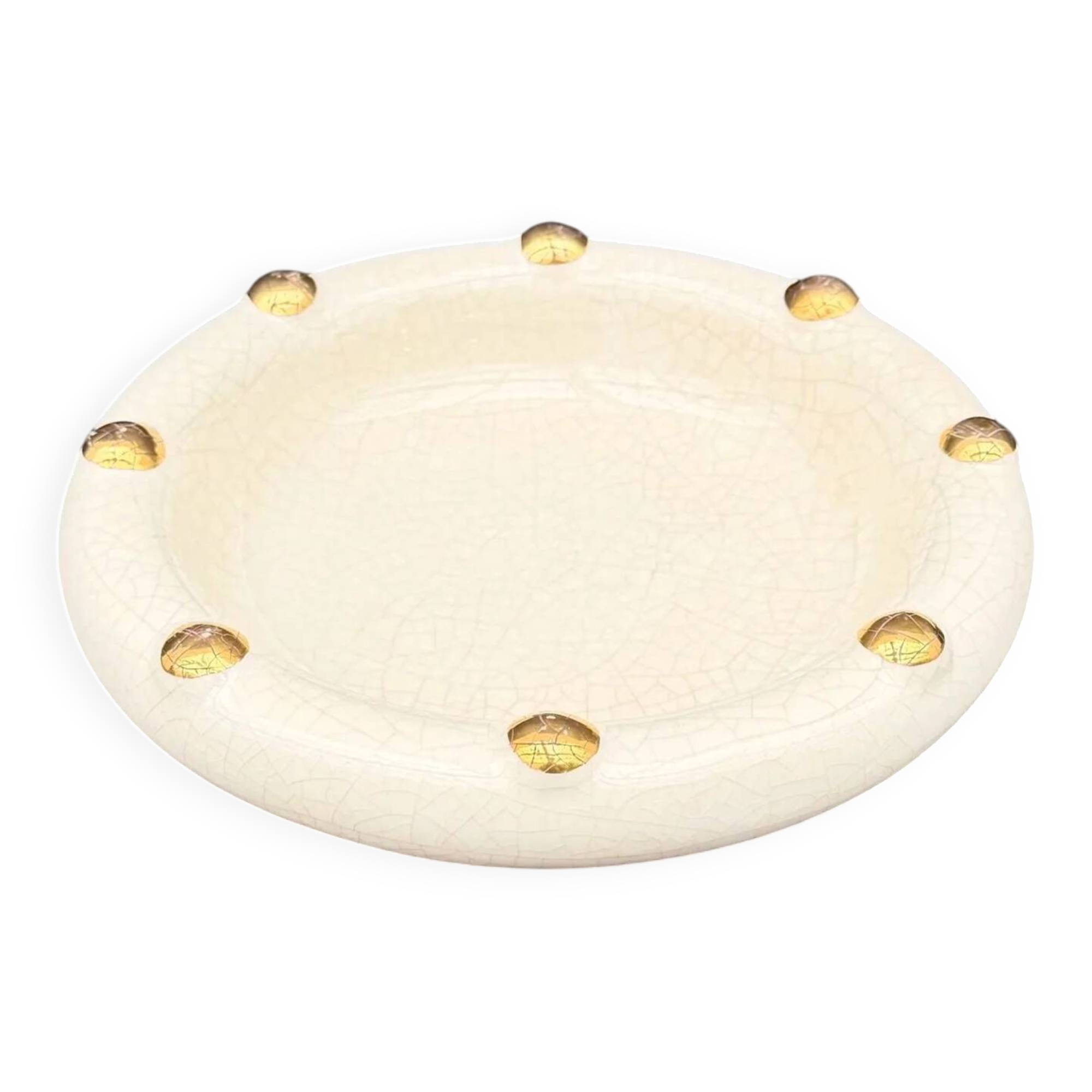 Ashtray Émaux de Longwy, France 1980