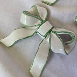 Earthenware knife holders knots