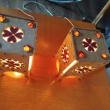 Pair of Otto Eelund Scandinavian lamps – Sweden, 1960s/70s