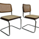 Chaise Cesca modèle b32 de Marcel Breuer