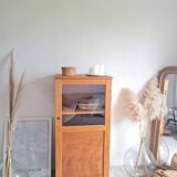 Armoire parisienne vitrée type vaisselier