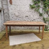 Table de ferme 191 cm x74 cm x 74,5 cm