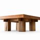 Exotic wood coffee table - model cent-six - timeless design