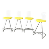 High chairs with plexiglass backrest Mirima, France
