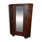 Antique Art Deco Wardrobe