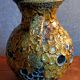 Vintage ceramic pitcher Fat Lava foams glaciers LE CYCLOPE, Annecy