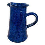 Blue Alsace stoneware pitcher, ceramic