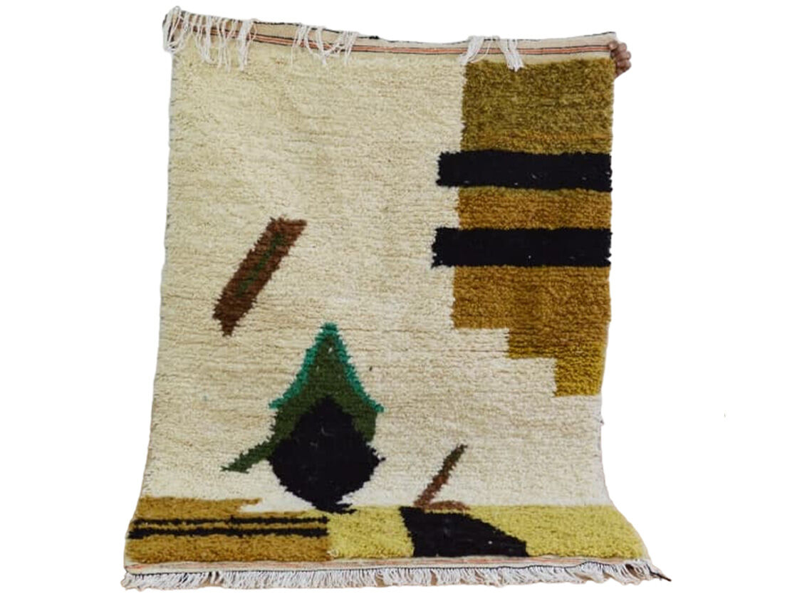 Tapis Berbere Marocain 146x110cm