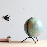 Taride Tripod Earth Globe of the 1960s