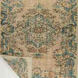 Anatolian handmade vintage rug 268 cm x 171 cm