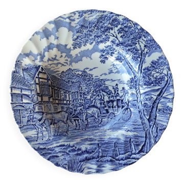 Set of 14 Myott Royal Mail deep plates.