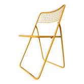 Metal folding chair Ted Net by N. Gammelgaard for IKEA, 1980