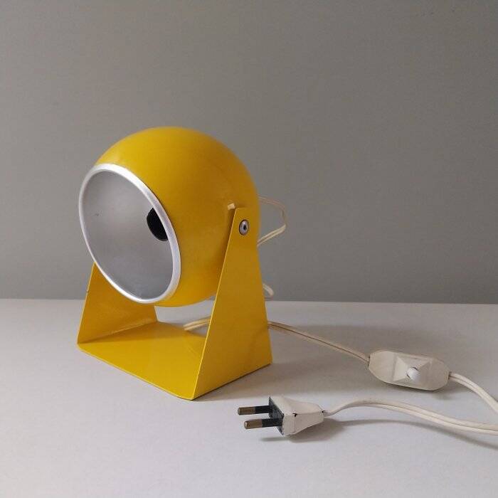 vintage italian table lamp 70s
