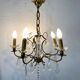 Lustre début XXème en cristal de bohème