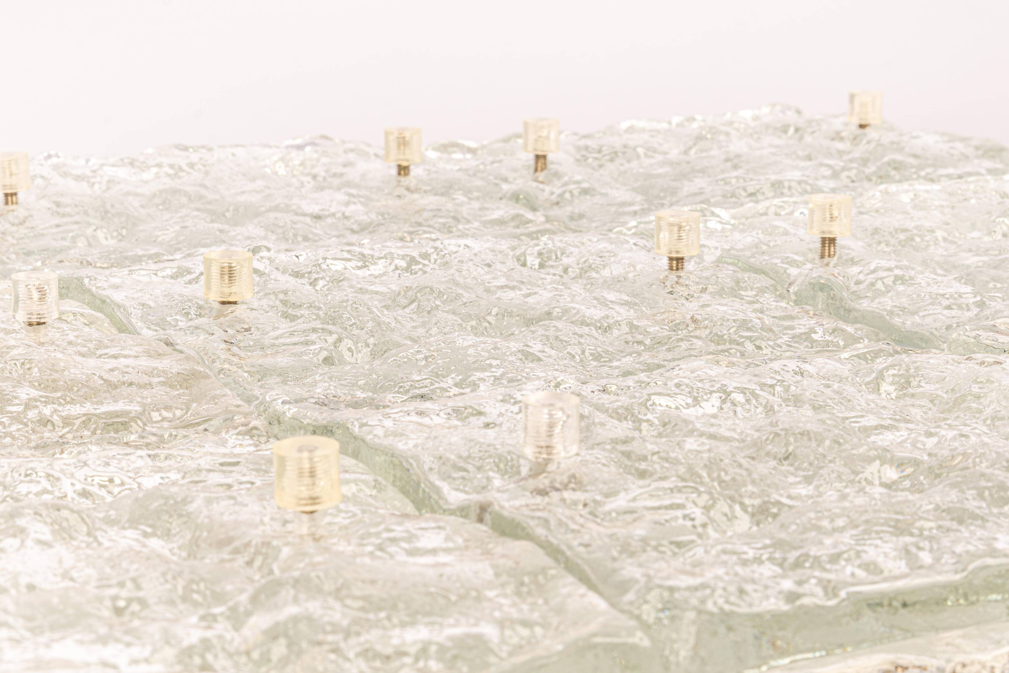 Murano glass ceiling lights by Kalmar, Austria, 1960s